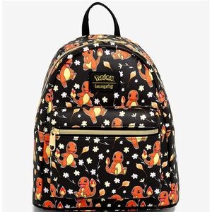 Loungefly Pokémon Charmander Patterned Backpack